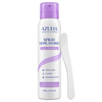 AZULIA Spray Depilatorio Piel Sensible 140ML + Espátula de Regalo