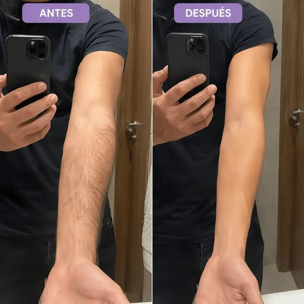 AZULIA Spray Depilatorio Piel Sensible 140ML + Espátula de Regalo